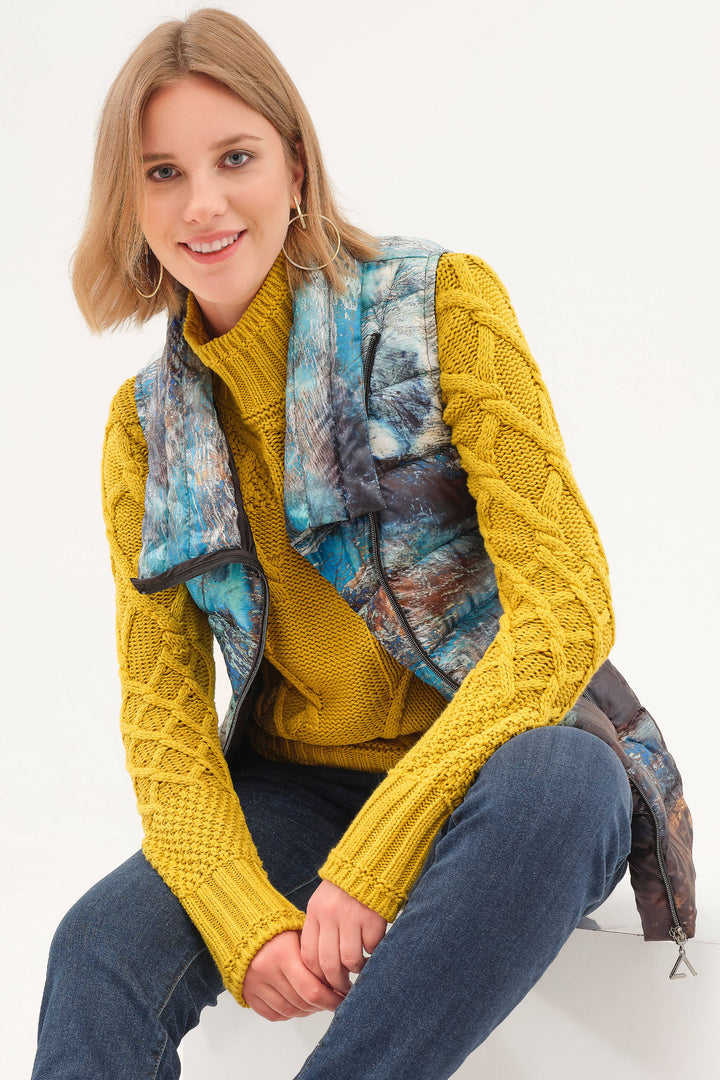 LIFE'S TOO SHORT PUFFY VEST