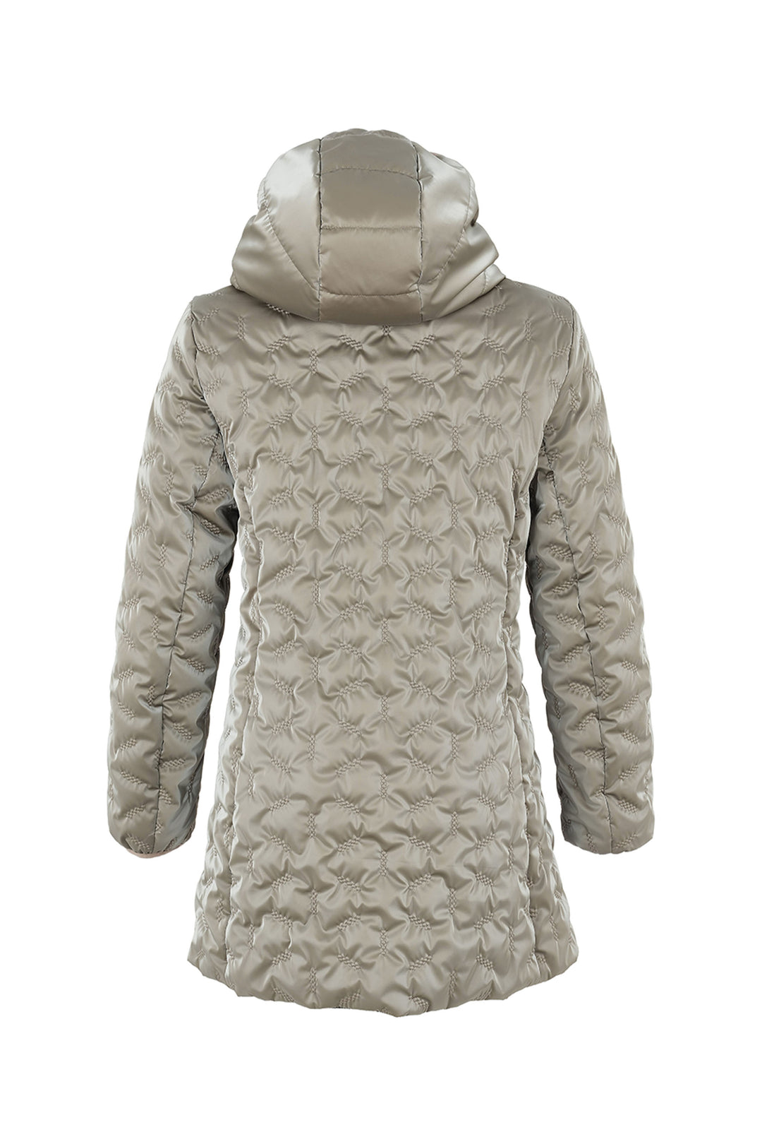 QUILTED COAT WITH HOOD