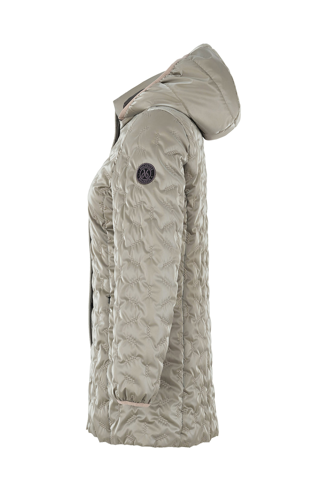 QUILTED COAT WITH HOOD