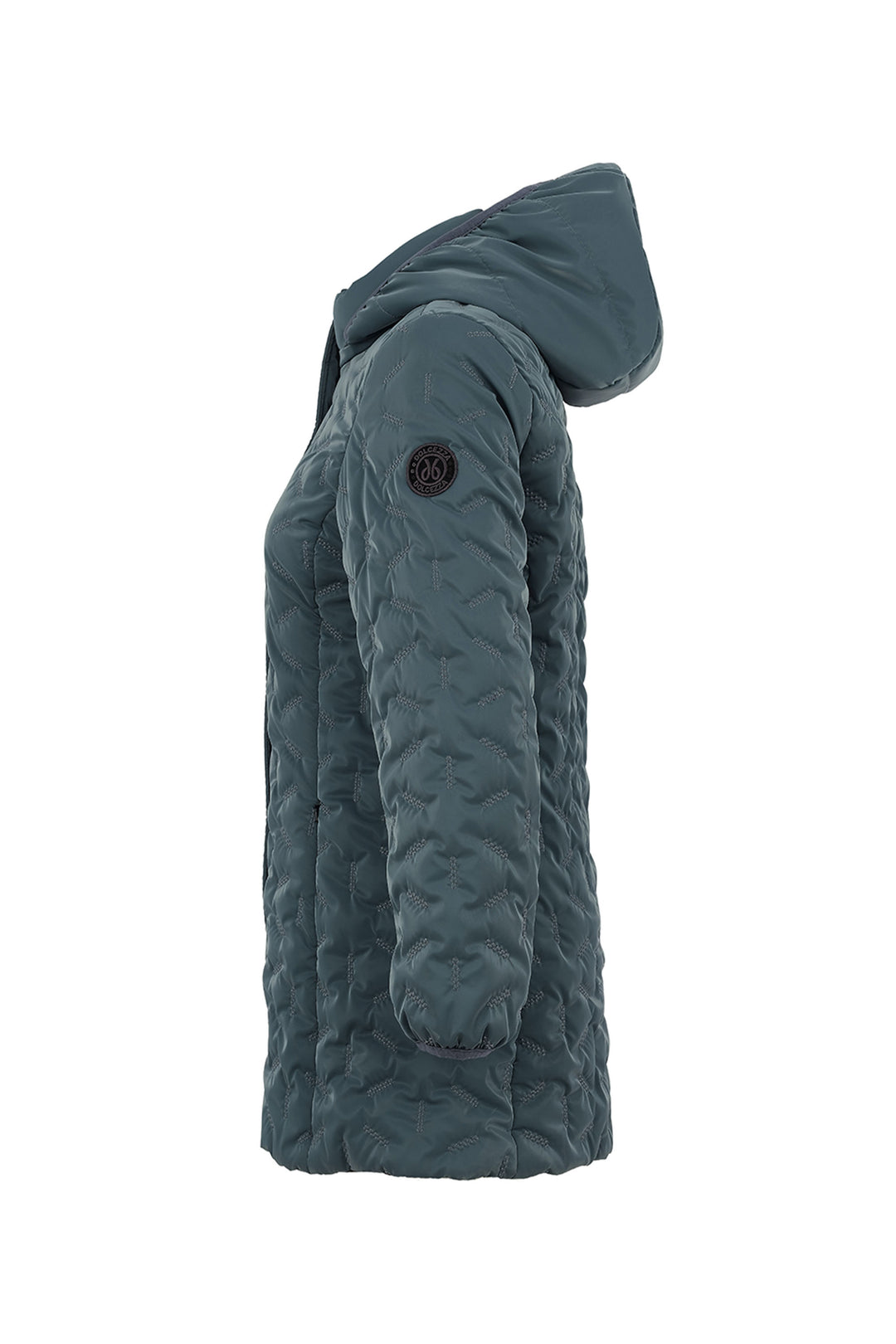 QUILTED COAT WITH HOOD