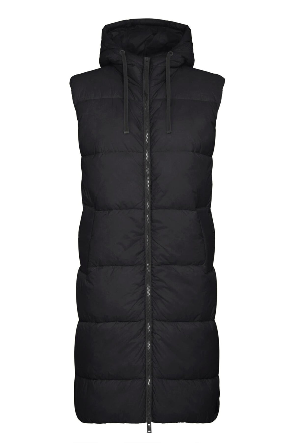 B.YOUNG Fall 2025 
Crafted from soft quilted fabric and featuring a regular straight fit, drawstring hood and a full front zip, this vest is sure to provide comfort and protection.