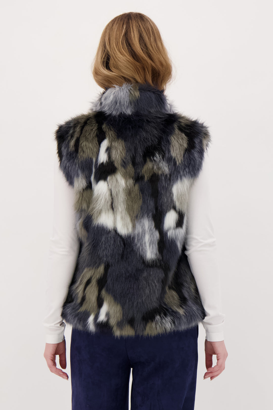 FAUX FUR VEST