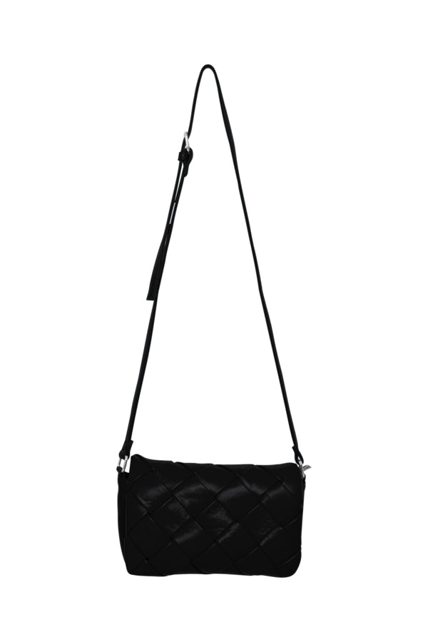 WOVEN CROSSBODY HANDBAG