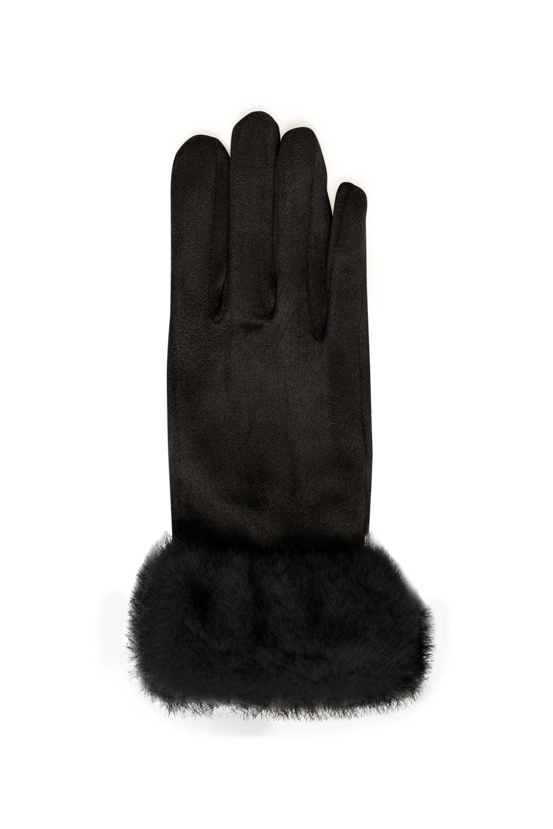GLOVES WITH FUR
