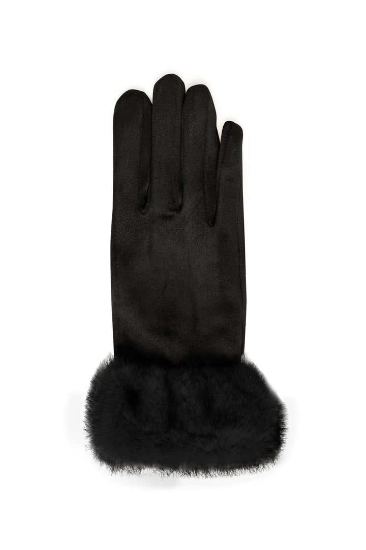 GLOVES WITH FUR