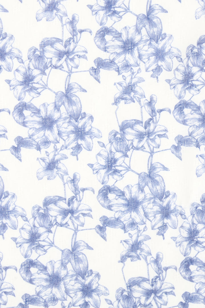 FLORAL TRIANGLE SCARF