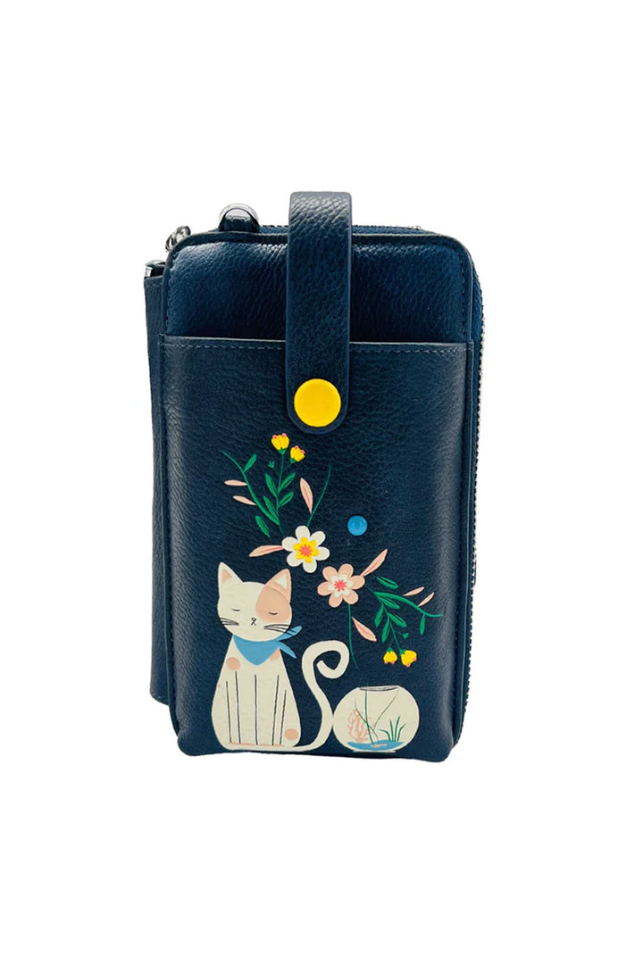 CLEO CAT SMARTPHONE POUCH