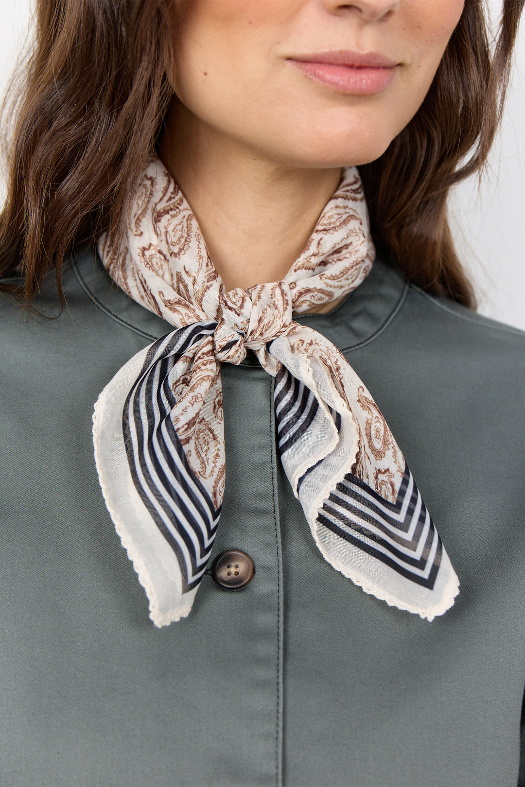 PAISLEY PRINT SCARF