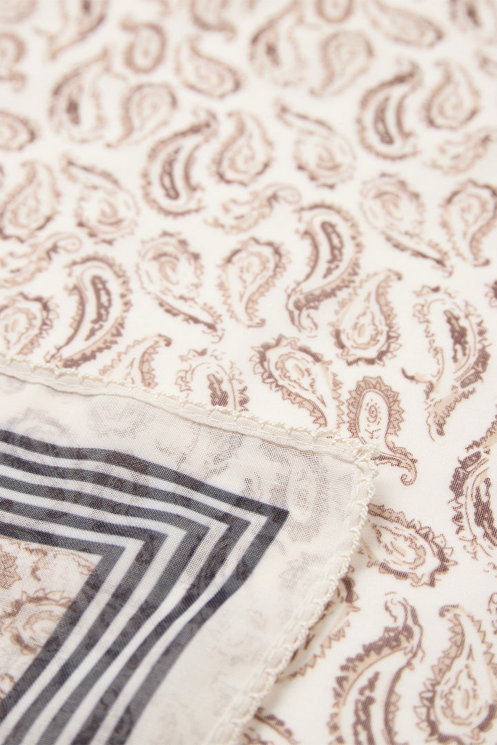 PAISLEY PRINT SCARF