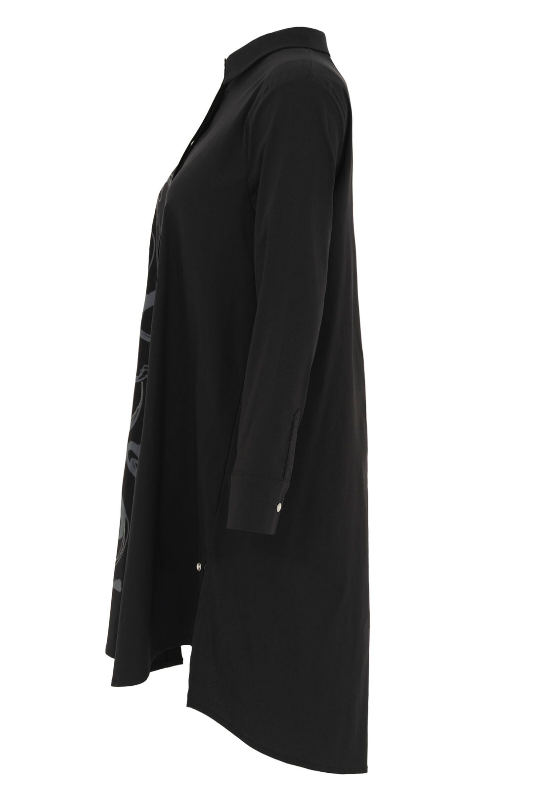 BACK ZIP DUSTER WITH SWIRL