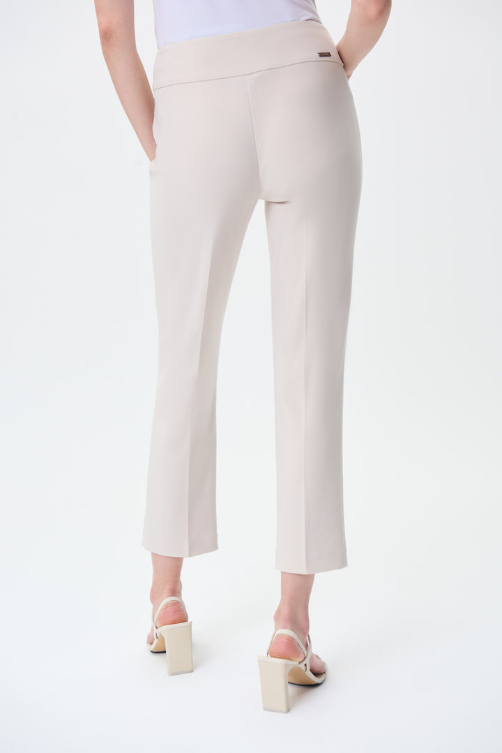 JOSEPH RIBKOFF  STYLE #181089 - 06/JC14 women's business casual cropped ankle dress pant - moonstone back