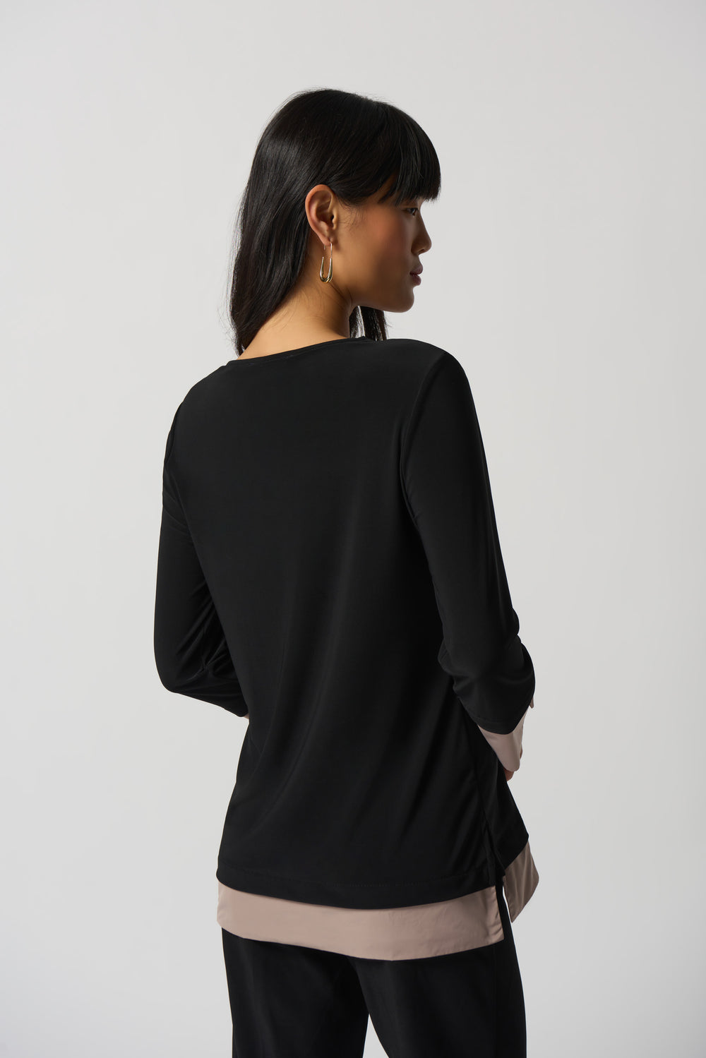 Joseph Ribkoff Fall 2023 women's business casual tunic top - back