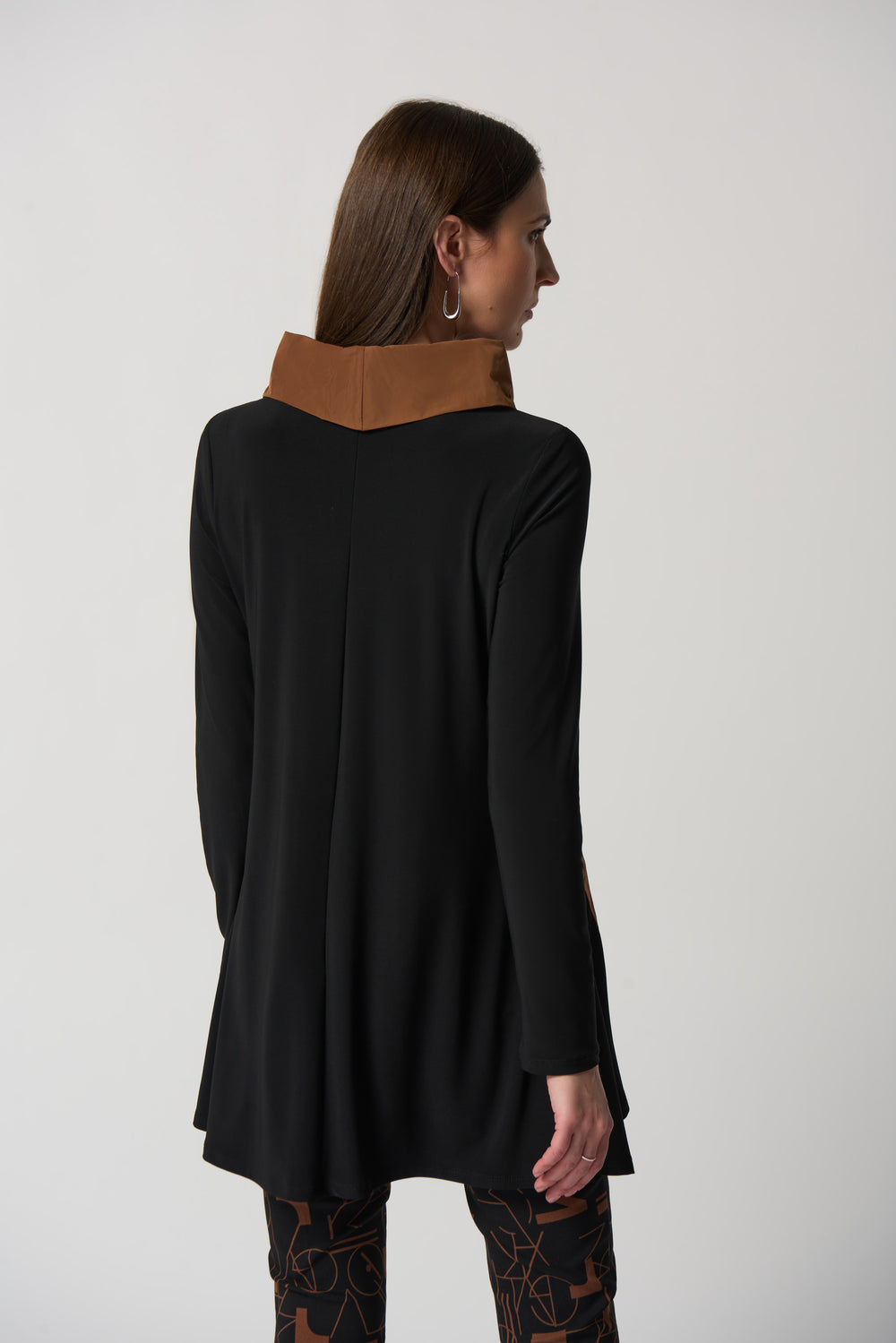 Joseph Ribkoff Fall 2023 women's casual long sleeve loose fit comfortable tunic top - back