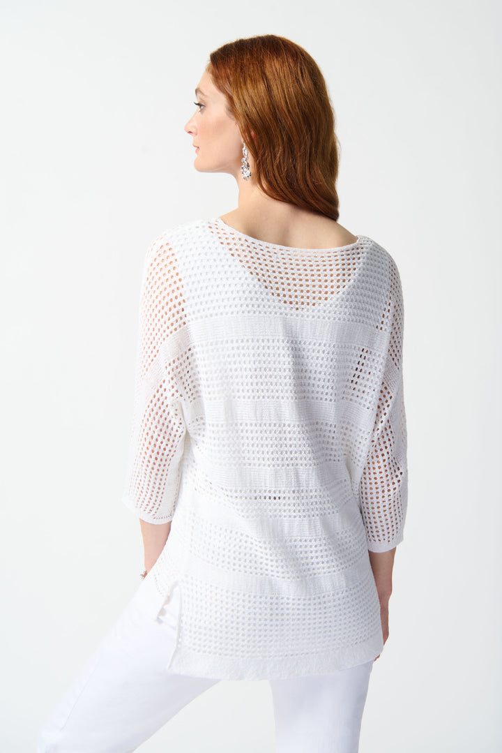 OPEN STITCH PULLOVER TOP