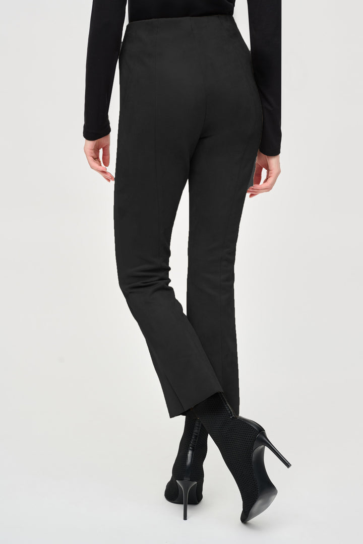 SUEDE FLARED PANT