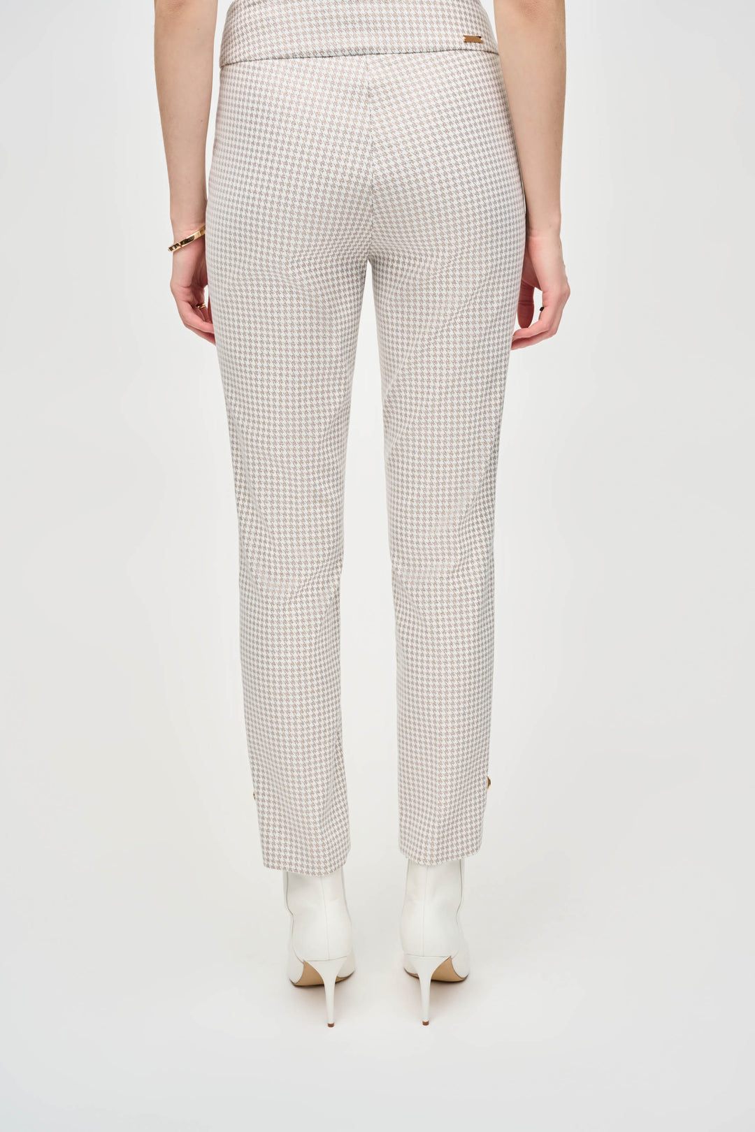 HOUNDSTOOTH SLIM PANT