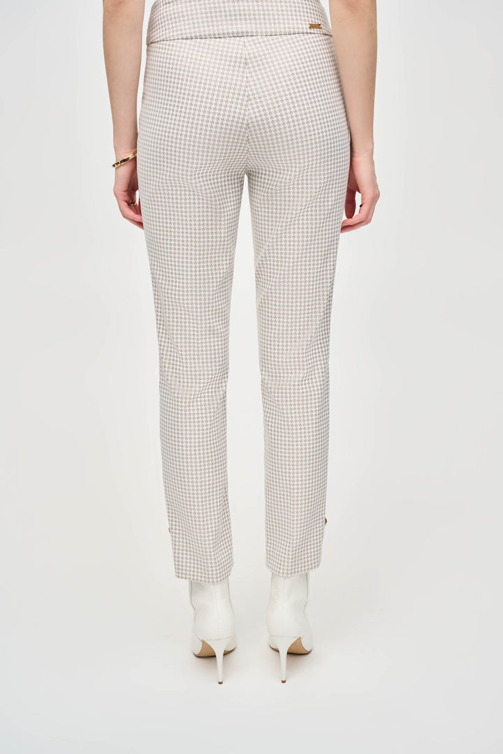 HOUNDSTOOTH SLIM PANT