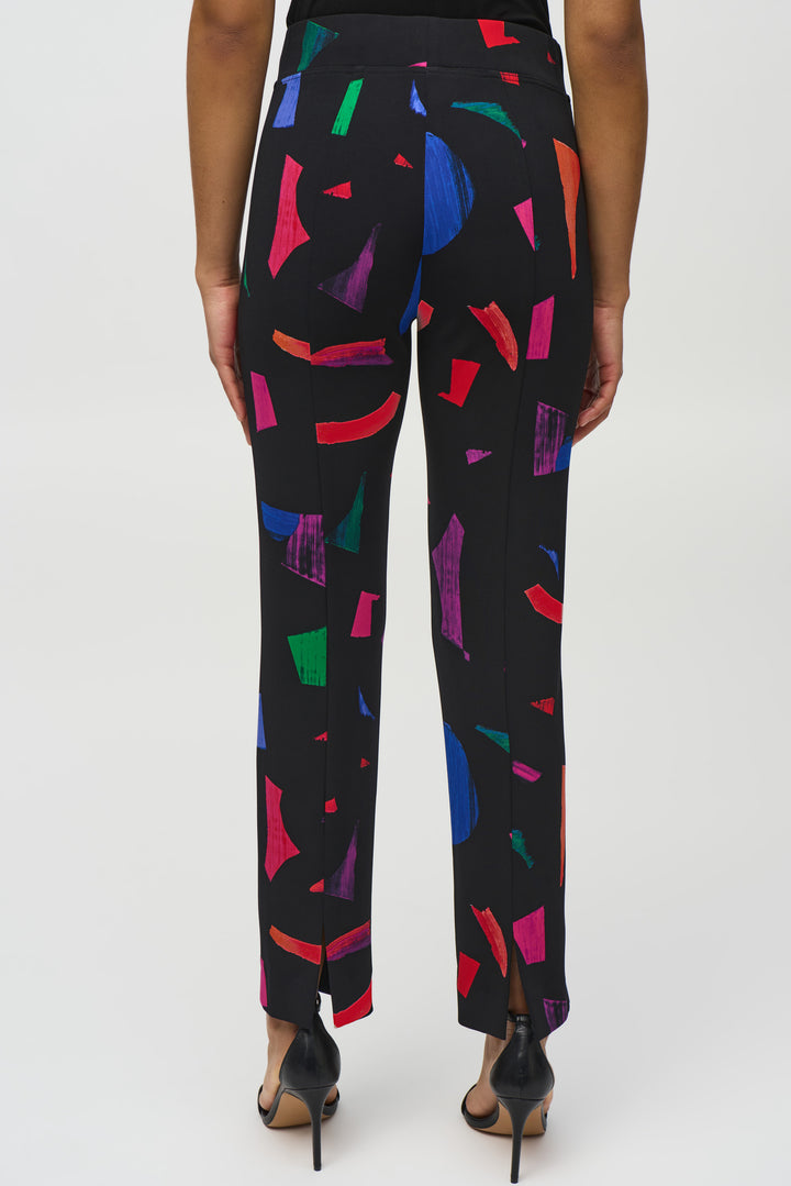 ABSTRACT PRINT STRAIGHT PANT