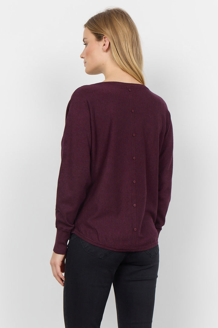 BUTTON BACK LONG SLEEVE