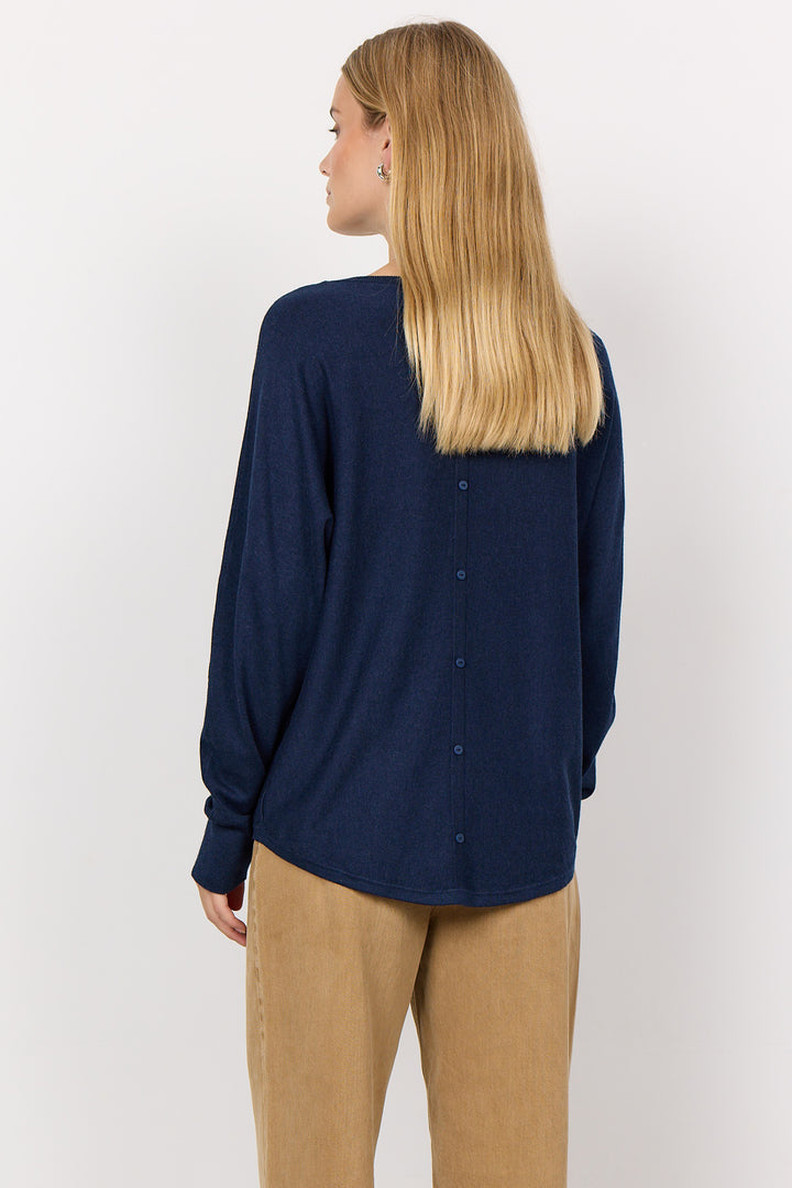 BUTTON BACK LONG SLEEVE