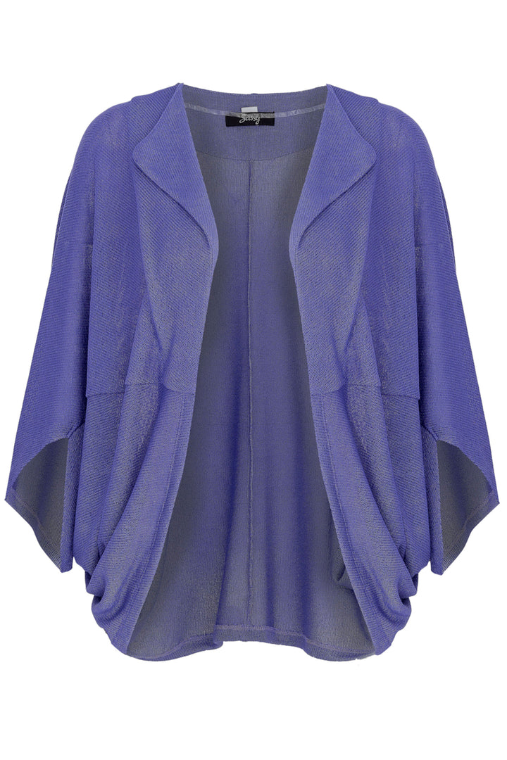 EVER SASSY Spring 2024 This Touch Of Nature Cardigan is made of free flowing, light and wavy viscose fabric, perfect for capris and crop pants. Its loose, relaxed fit drapes gracefully for a comfortable, stylish look.