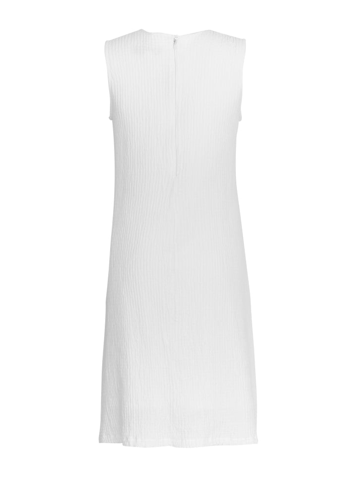 COTTON FIELD WHITE CRINKLE DRESS