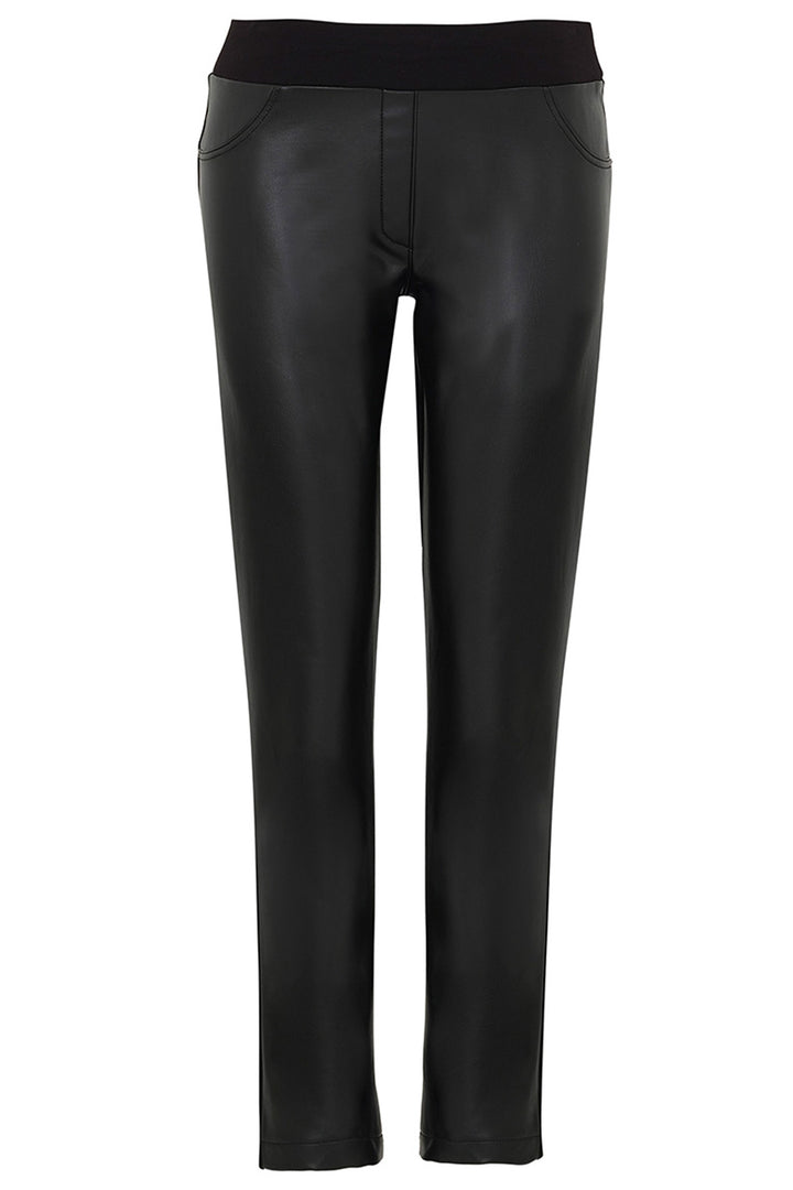 PLEATHER FRONT PANT