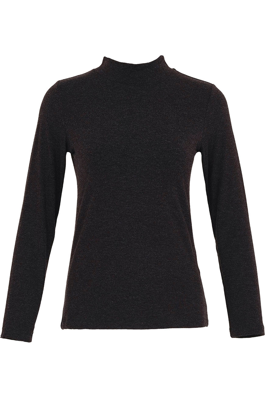 Its simple yet elegant mock neck makes it a perfect piece for layering or wearing as a basic top indoors.