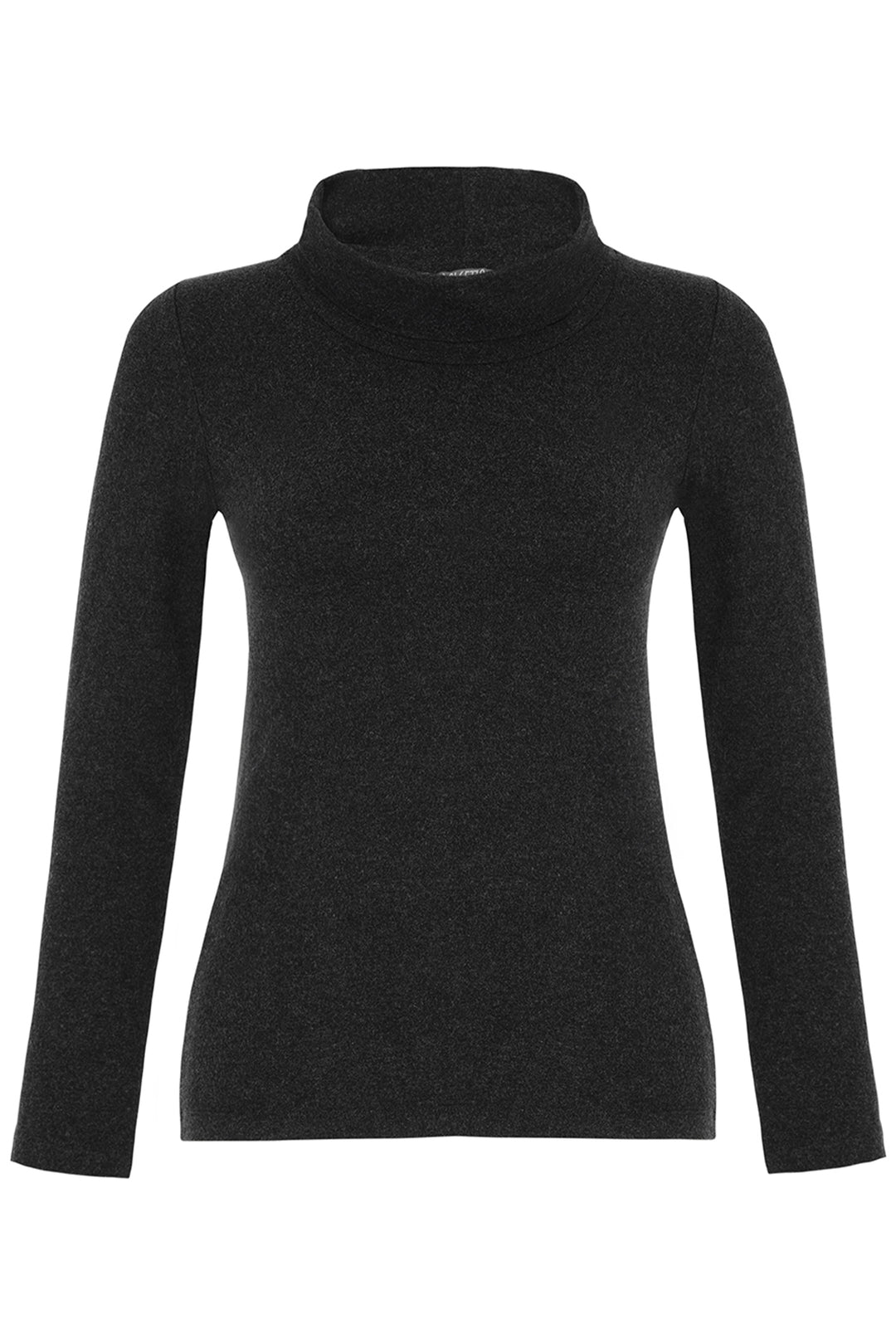 Its simple yet elegant cowl neck makes it a perfect piece for layering or wearing as a basic top indoors.