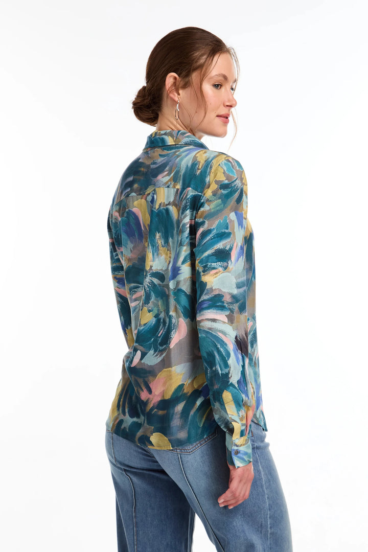 GALLERY PRINT BLOUSE