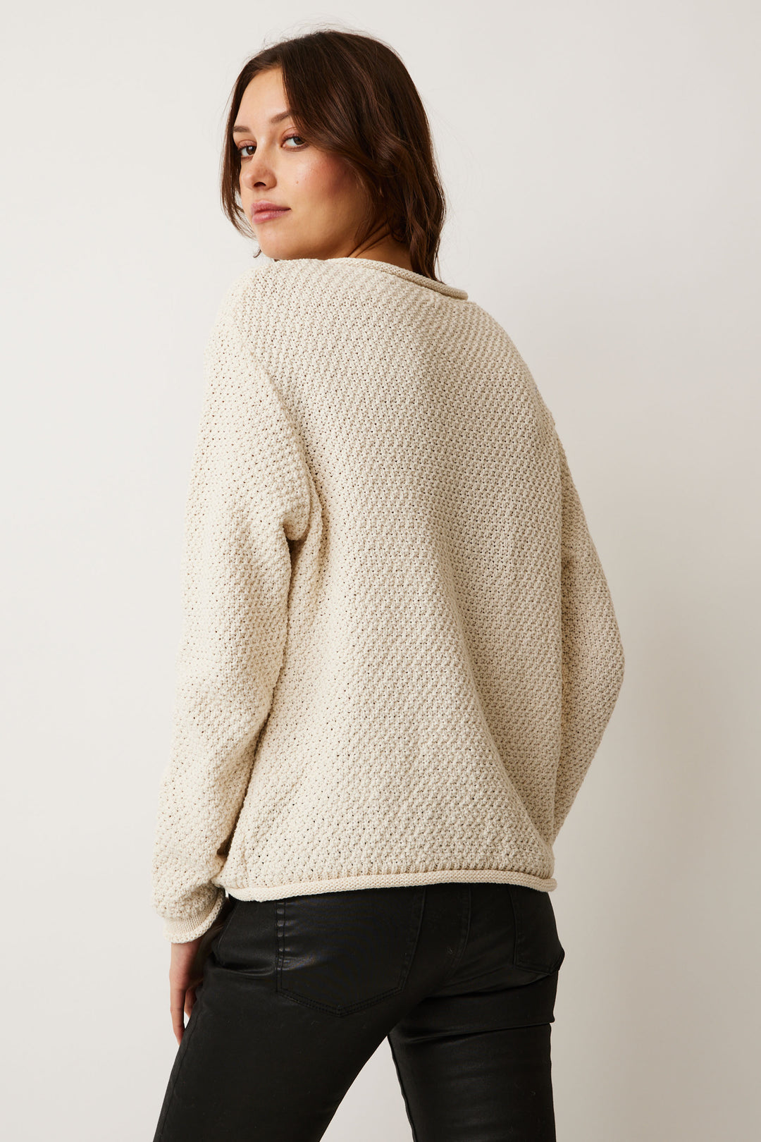 LINDEN TEXTURED SCENE SWEATER