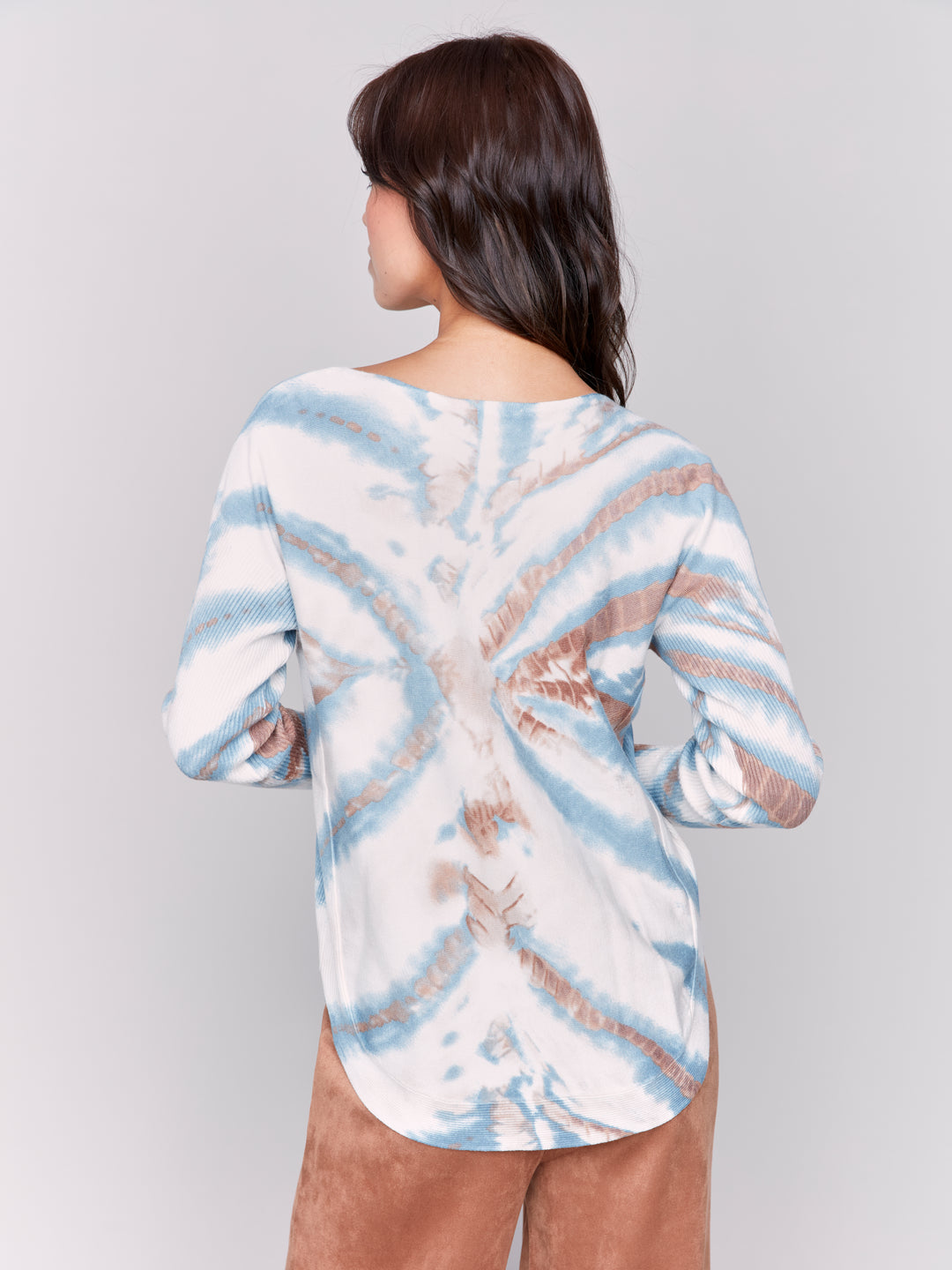 DIAMOND TIEDYE LS TOP