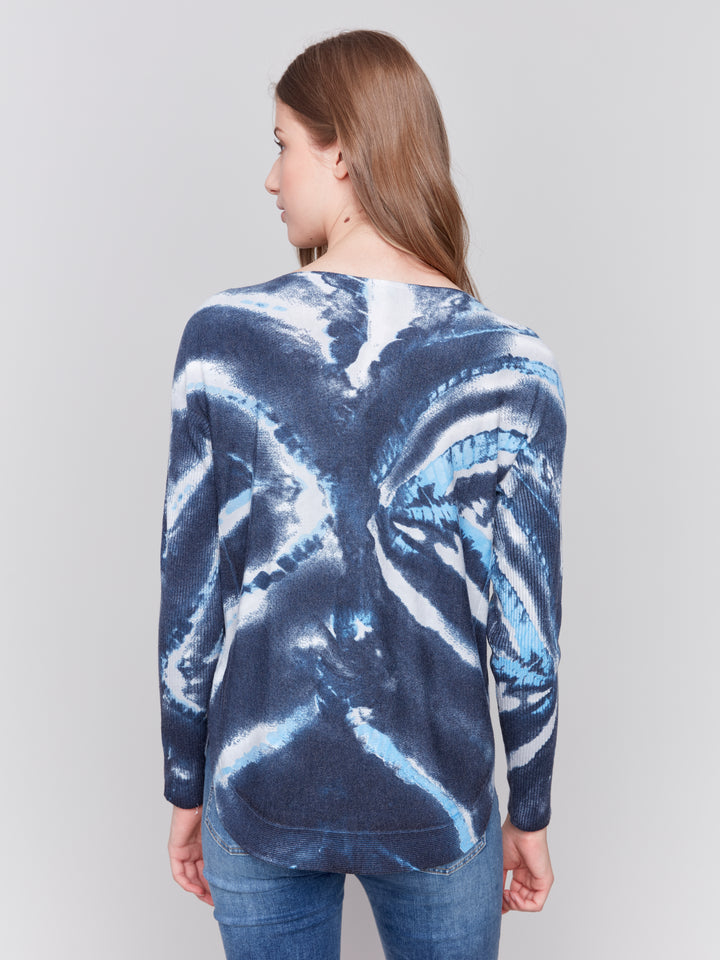 DIAMOND TIEDYE LS TOP