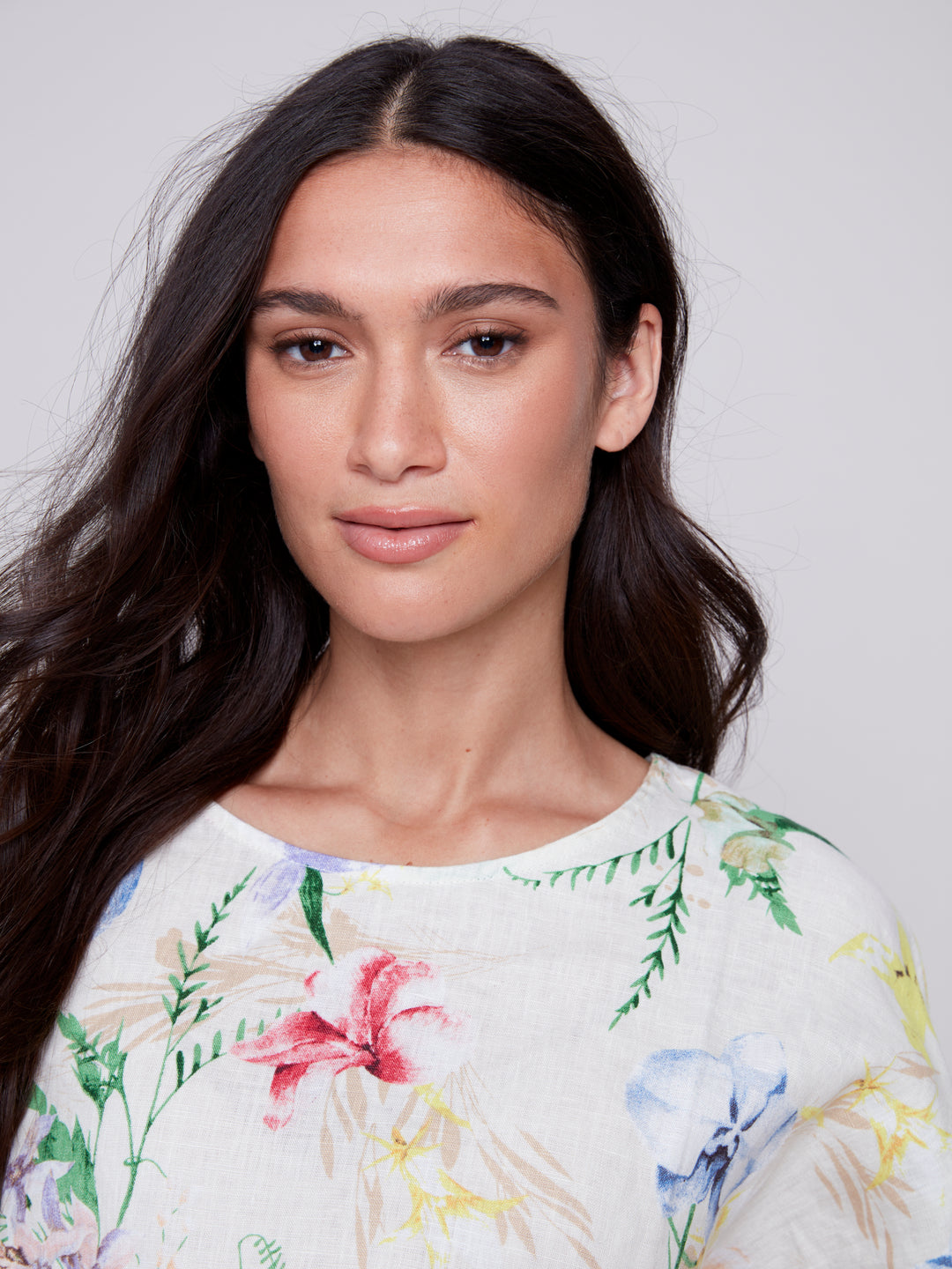 FLORAL SS TOP