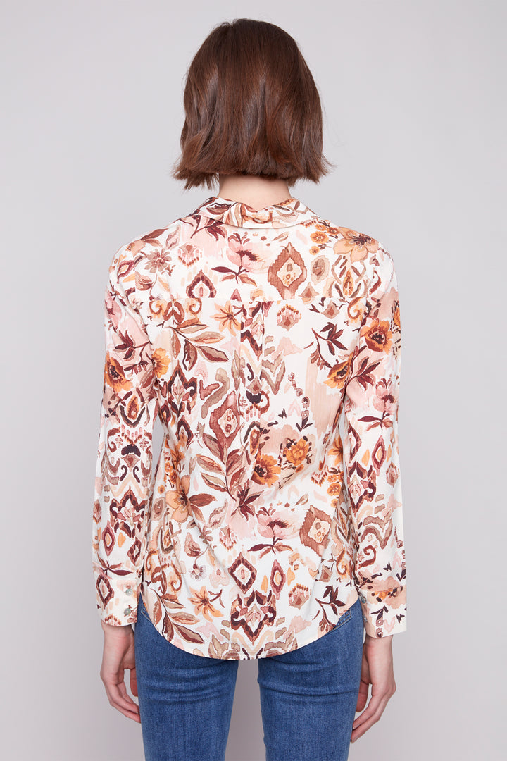 FLORAL PRINT BLOUSE
