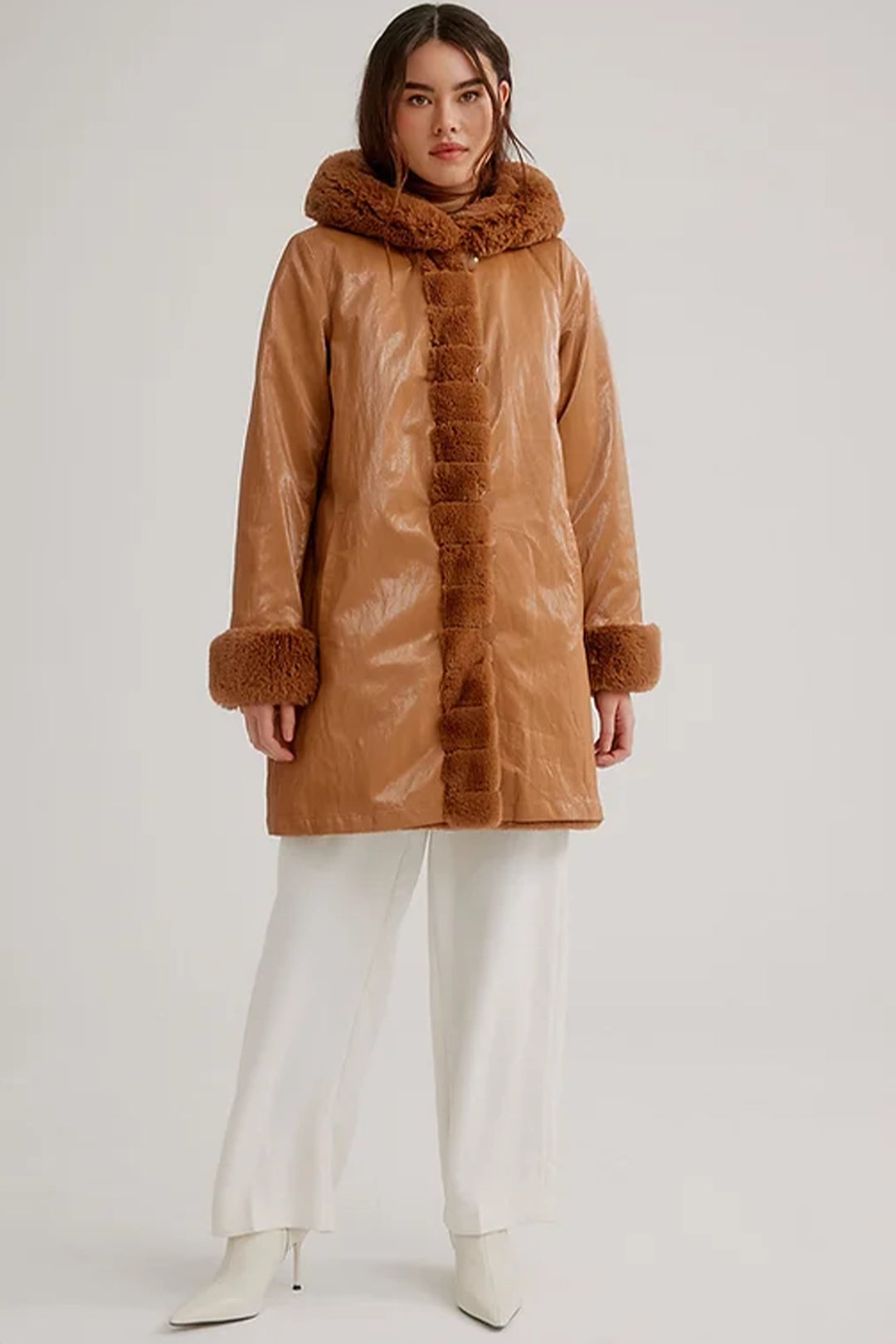 Gabby cozy parka shop oatmeal