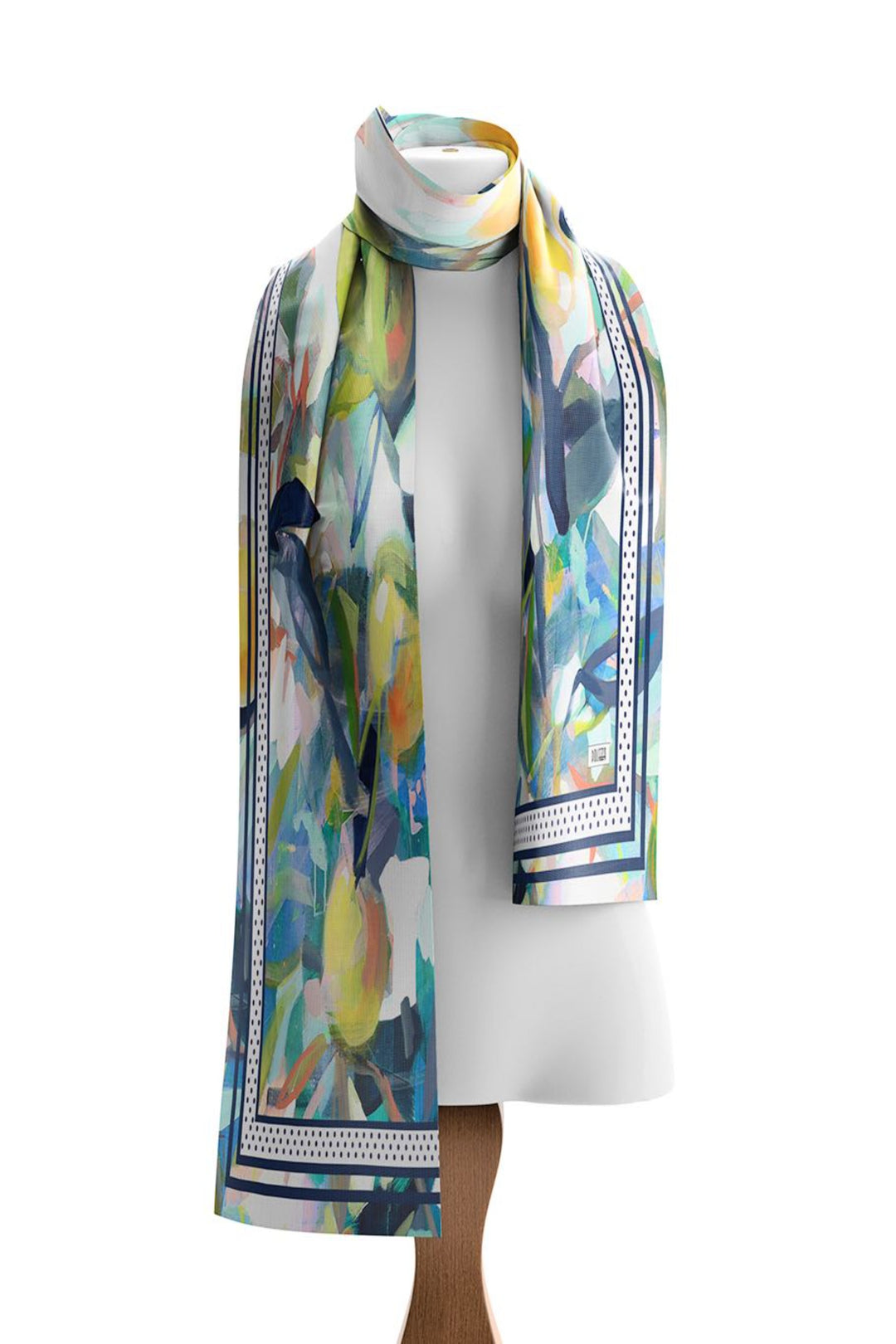 Dolcezza Spring 2024 Elevate your style with our Orangerie Scarf. This light and lovely woven scarf features a&nbsp; tropical lemon abstract print that pairs perfectly with all your summer Dolcezza favourites!