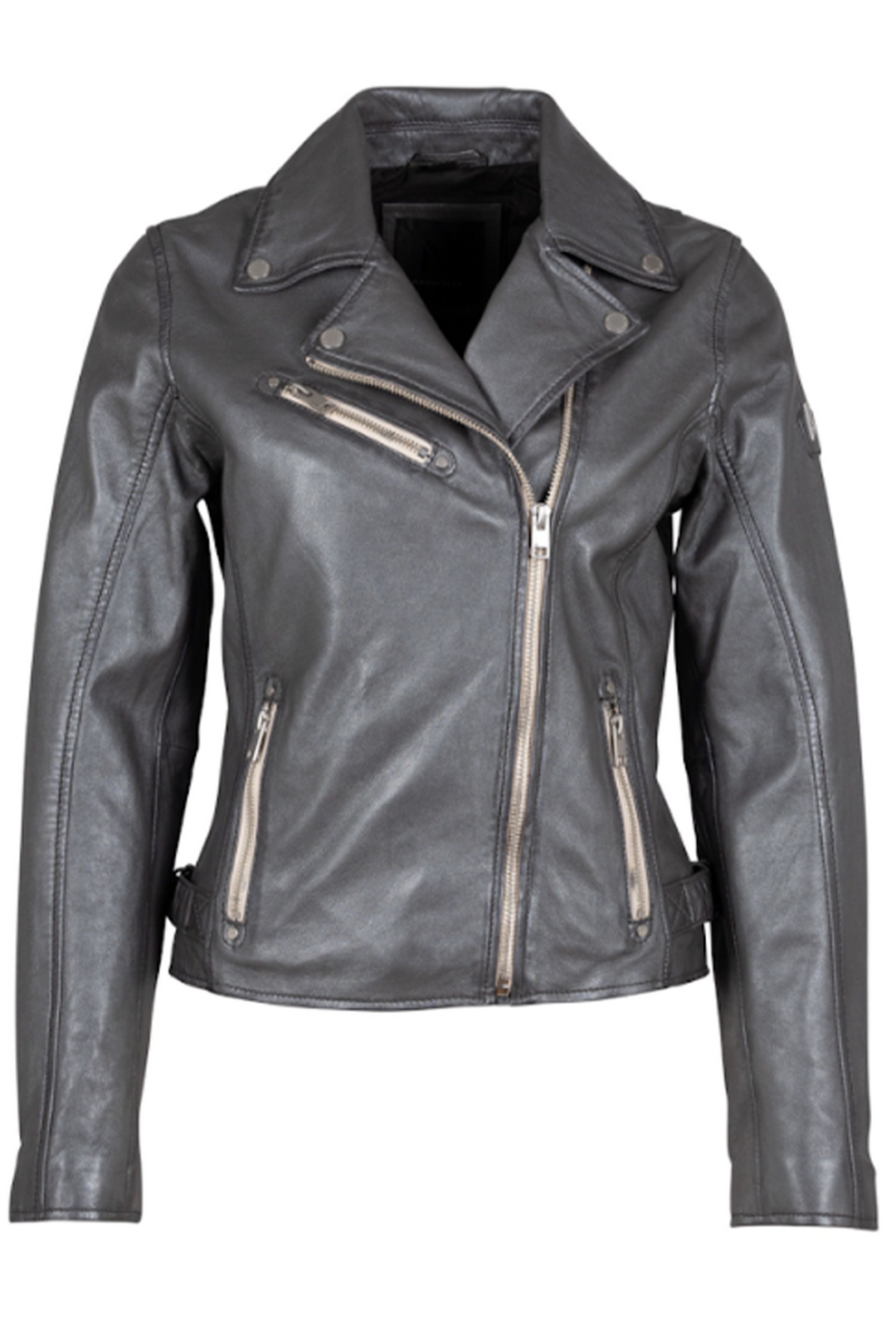 REAL LEATHER MOTO JACKET